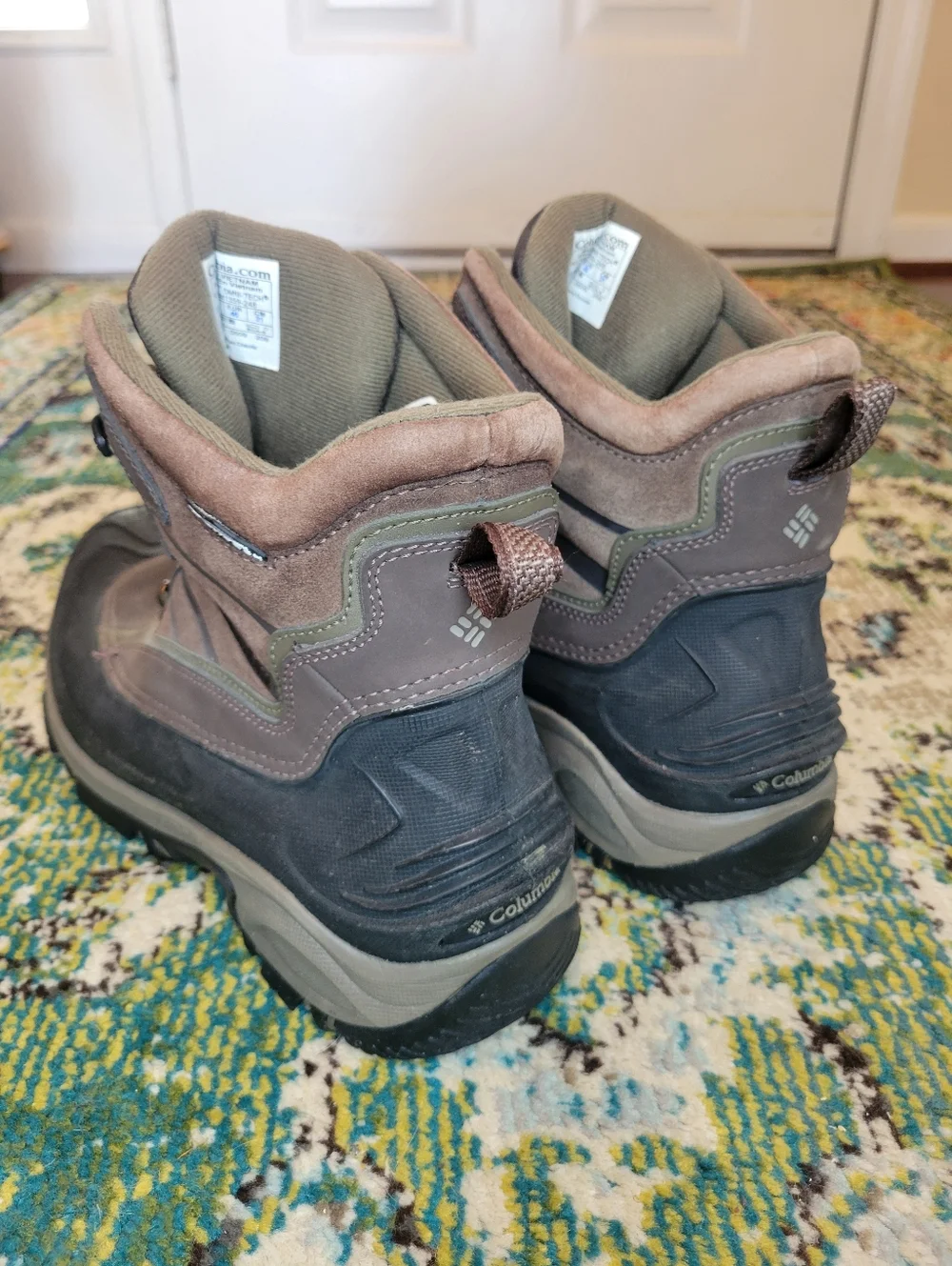 Columbia Bugaboot Brown Thinsulate 200G Hiking Winter‎ Snow Boots, Size Mens 13